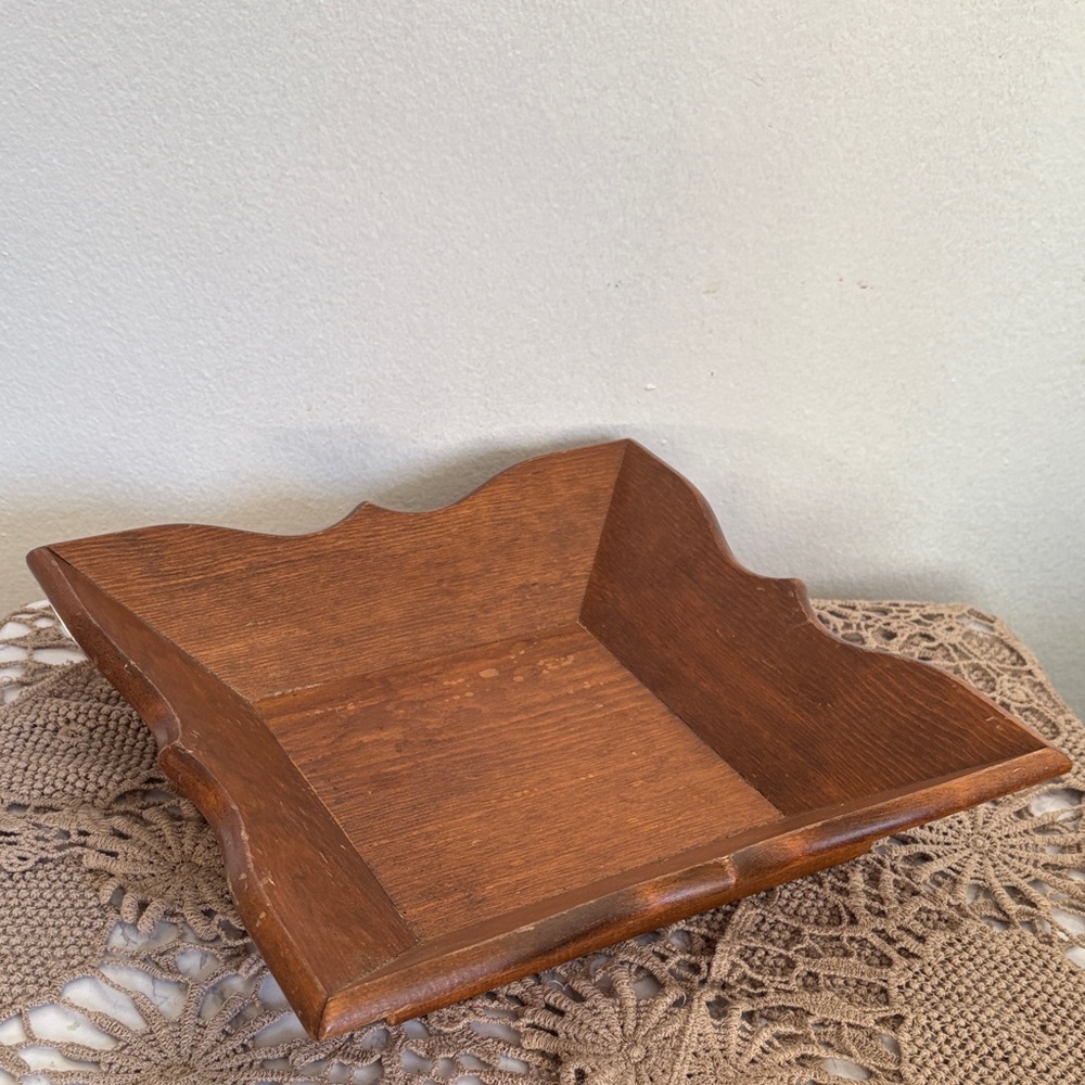 Wooden MCM fruit bowl